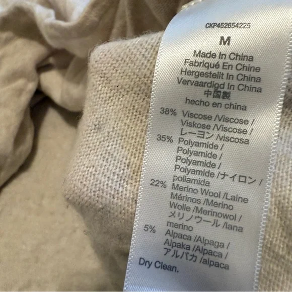 Madewell Ashbury Colorblock Mock Neck Sweater - Picture 8 of 9